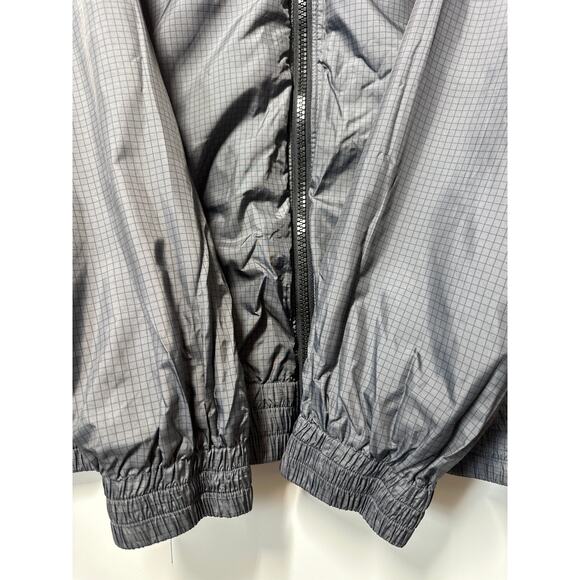 Hurley Men's 90s Jack Windbreaker Jacket Full Zip Gray Sz XL Lightweight Casual - Picture 4 of 16